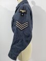 British WWIII, WAAF Women´s Auxiliary Air Force, Officer´s Suit Working Serge Blouse and Trousers, Size 2, Dated 1944