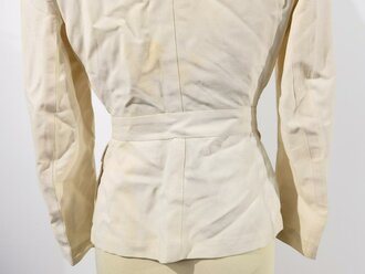 U.S. WWII, USNNC US Navy Nurse Corps, White Uniform Blouse and Skirt