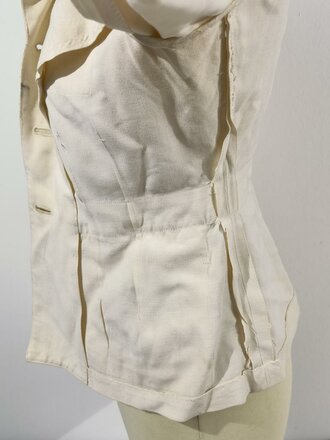 U.S. WWII, USNNC US Navy Nurse Corps, White Uniform Blouse and Skirt