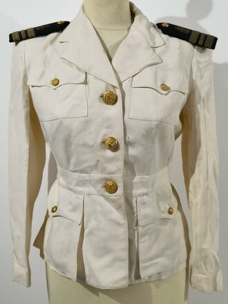 U.S. WWII, USNNC US Navy Nurse Corps, White Uniform...