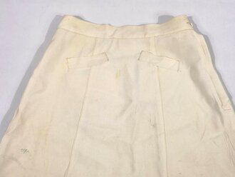 U.S. WWII, USNNC US Navy Nurse Corps, White Uniform Blouse and Skirt