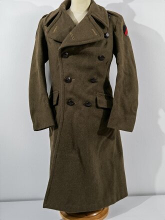 British WWII, ATS Auxiliary Territorial Service, Greatcoat, Size 5, Dated 1944