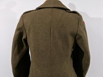 British WWII, ATS Auxiliary Territorial Service, Greatcoat, Size 5, Dated 1944