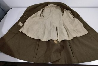 British WWII, ATS Auxiliary Territorial Service, Greatcoat, Size 5, Dated 1944