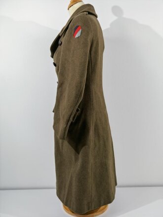 British WWII, ATS Auxiliary Territorial Service, Greatcoat, Size 5, Dated 1944