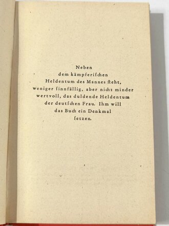 "Mutter Berta. Ein Deutsches Frauenleben" von Rudolf Haas, 7. Auflage 1944, 250 Seiten, ca. DIN A6, gebraucht