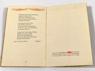 "Mutter und Kind - Eine Ehrengabe für die deutsche Frau", hrsg. v. Verlag Amt für Volkswohlfahrt der NSDAP, ca. 1935, 30 Seiten, ca. DIN 6, gebraucht