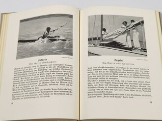 "Deutsches Frauentum und Leibesübungen", hrsg. v. Henni Warninghoff, 1936, 148 Seiten, ca. DIN A5, handschriftliche Widmung von 1939, guter Zustand