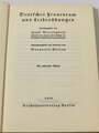 "Deutsches Frauentum und Leibesübungen", hrsg. v. Henni Warninghoff, 1936, 148 Seiten, ca. DIN A5, handschriftliche Widmung von 1939, guter Zustand