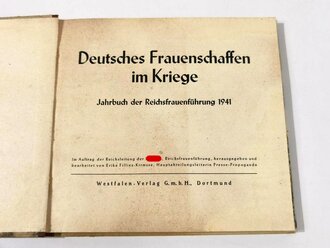 "Deutsches Frauenschaffen im Kriege - Jahrbuch der...