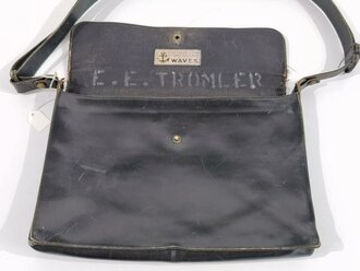 U.S. WWII, WAVES Women Accepted for Volunteer Emergency Service in the Navy, Leather Purse