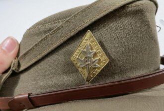 Canada WWII, CWAC Canadian Women´s Army Corps, Peaked Service Cap, Size 6 3/4