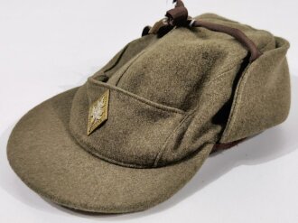 Canada WWII, CWAC Canadian Women´s Army Corps, Peaked Service Cap Wool, Size 7, Dated 1943