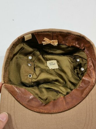 Canada WWII, CWAC Canadian Women´s Army Corps, Peaked Service Cap Khaki, used