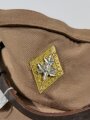 Canada WWII, CWAC Canadian Women´s Army Corps, Peaked Service Cap Khaki, used