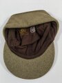 Canada WWII, Royal Canadian Army Medical Corps, Winter Service Cap Wool, Size 6 7/8, used, Dated 1943