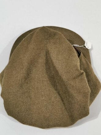 British WWII, ATS Auxiliary Territorial Service, Peaked Service Cap Wool, Size 6 3/4, used, Dated 1943