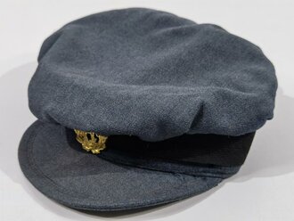 Canada WWII, RCAF Canadian Womens Auxiliary Air Force (CWAAF), Early Style Cap, Size 6 7/8, Dated 1942, used, Buttons are missing
