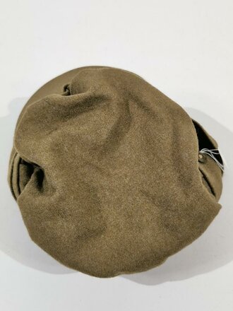 British WWII, ATS Auxiliary Territorial Service, Peaked Service Cap, used, storm strap and insignia are missing