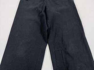 BDM Skihose dunkelblau, Flickstelle am Bein, gebraucht