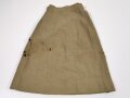 Canadian WWII ?, Ike Jacket for Women and Skirt, used, Skirt with a bunch of holes