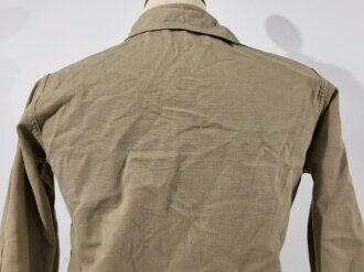 British, most likely WWII, Khaki Shirt, used