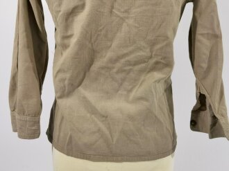 British, most likely WWII, Khaki Shirt, used