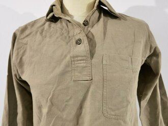 British, most likely WWII, Khaki Shirt, used