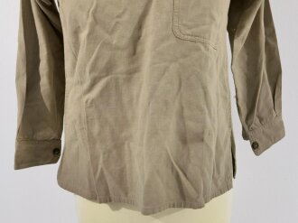 British, most likely WWII, Khaki Shirt, used