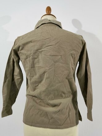 British, most likely WWII, Khaki Shirt, used