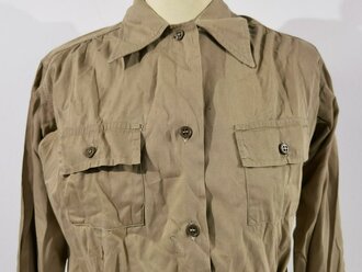 U.S. most likely WWII, Women´s Khaki Shirt, used