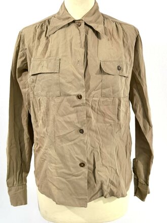 U.S. most likely  WWII, Women´s Khaki Shirt, used