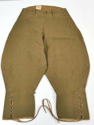British WWII, WLA Women´s Land Army, Trousers/Breeches, Size 4, used good condition