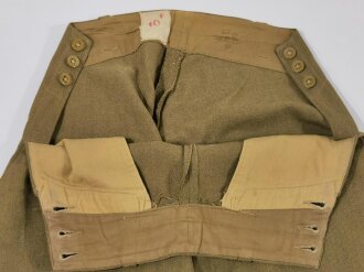 British WWII, WLA Women´s Land Army, Trousers/Breeches, Size 4, used good condition