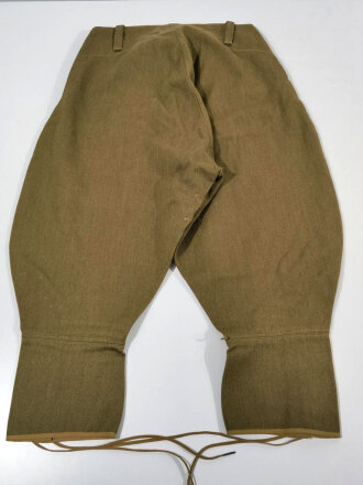 British WWII, WLA Women´s Land Army, Trousers/Breeches, Size 4, used good condition