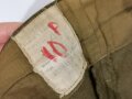 British WWII, WLA Women´s Land Army, Trousers/Breeches, Size 4, used good condition