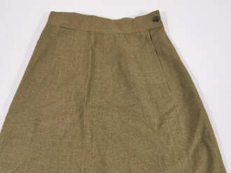 Canada, CWAC Canadian Women´s Army Corps, Winter Skirt, Size 12R, Dated 1951, used good condition