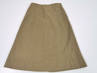 British WWII, ATS Auxiliary Territorial Service, Skirt Serge Wool, Size 1, Dated 1942, very good condition