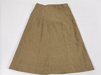 British WWII, ATS Auxiliary Territorial Service, Skirt Serge Wool, Size 1, Dated 1942, very good condition