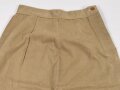 British WWII, ATS Auxiliary Territorial Service, Khaki Dress Skirt, Size 7, good condition