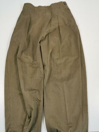 U.S. WAC or ANC WW2, Green Women´s Trousers, Size...