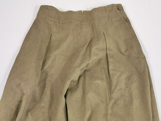 U.S. WAC or ANC WW2, Green Women´s Trousers, Size 16, used good condition, used by nurses and Womens Army Corp.