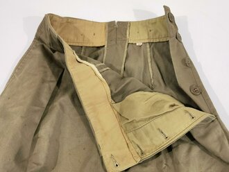 U.S. WAC or ANC WW2, Green Women´s Trousers, Size 16, used good condition, used by nurses and Womens Army Corp.