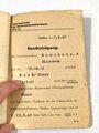 Einsatzbuch für Nachrichtenhelferinnen des Heeres, , Gießen 1944, gebrauchter Zustand