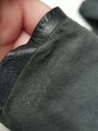 Frankreich, Paar schwarze Damen Lederhandschuhe "Edeltan, Made in France",verschiedene Grüßen 6 & 7 3/4, sehr guter gebrauchter Zustand