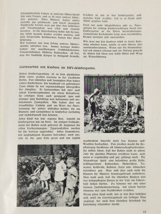 "Rundbrief für die Kindergärtnerinnen", hrsg. v. der Nationalsozialistischen Volkswohlfahrt NSV, 1939 Folge 1, DIN A4, sehr guter Zustand