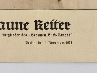 "Der Braune Reiter", 6. Jahrgang, Heft 21,...