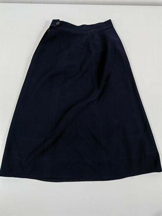 U.S. WWII, WAVES Women Accepted for Volunteer Emergency Service in the Navy, Blue Service Dress Skirt with "CONMAR/USA" Zipper, very good condition