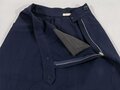 U.S. WWII, WAVES Women Accepted for Volunteer Emergency Service in the Navy, Blue Service Dress Skirt with "CONMAR/USA" Zipper, very good condition