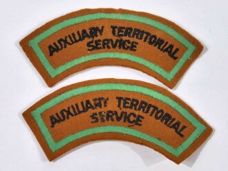 British WWII, ATS Auxiliary Territorial Service, Pair of...